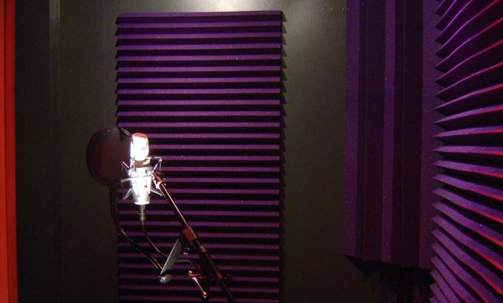 building a vocal booth for a voice