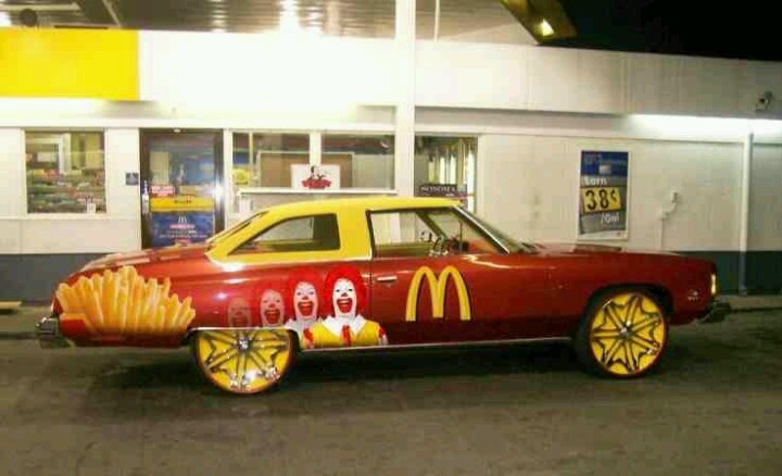 MC Donald's Car Lowrider .